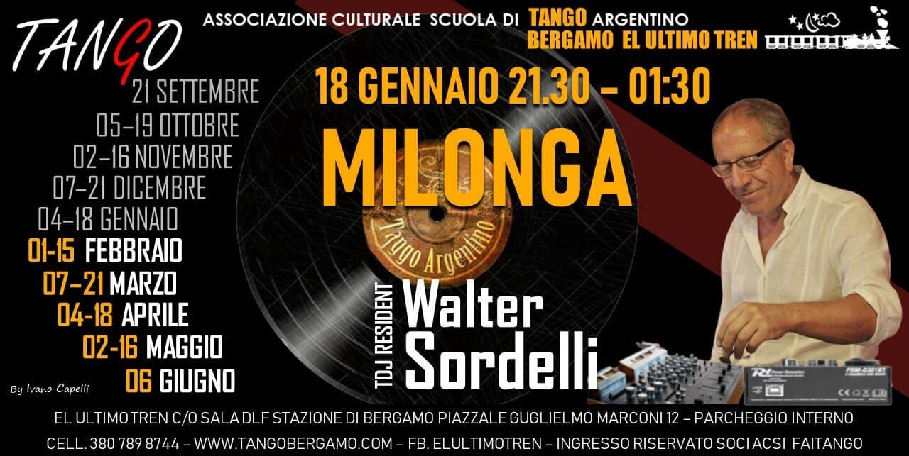 Walter sordelli 18 gennaio 2019